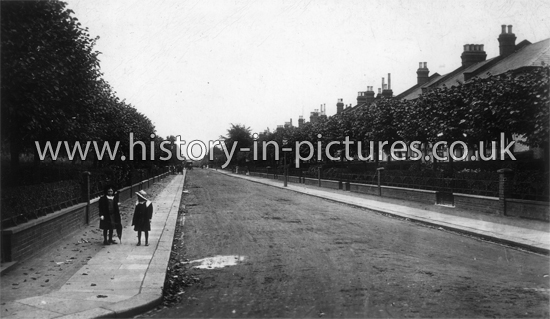 Osbourne Road, Forest Gate, London. c.1910.